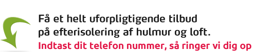 Få et tilbud - udfyld feltet nedenfor